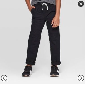 NWT Boys’ stretch straight fit pull on woven pants